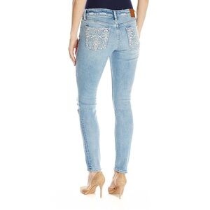 Lucky Brand Lolita Skinny Jean Light Wash Distressed Denim Women’s Size 6/28